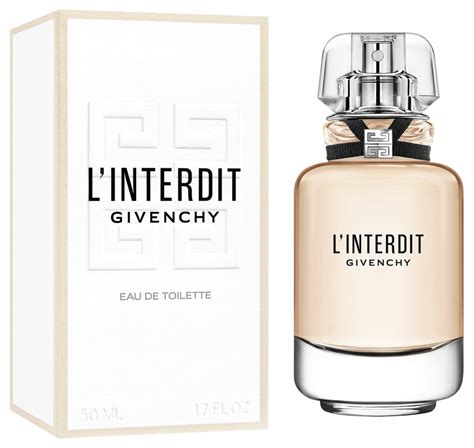 givenchy l'interdit 50ml eau de toilette